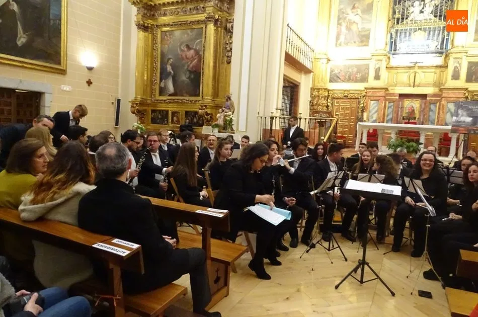 Foto 11 - La m&uacute;sica de Semana Santa llena la iglesia de la Anunciaci&oacute;n