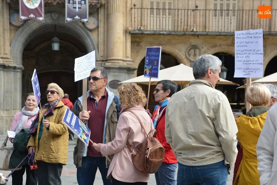 Foto 3 - Los &lsquo;yayogaitas&rsquo; se movilizan en Salamanca por la defensa del sistema p&uacute;blico de pensiones