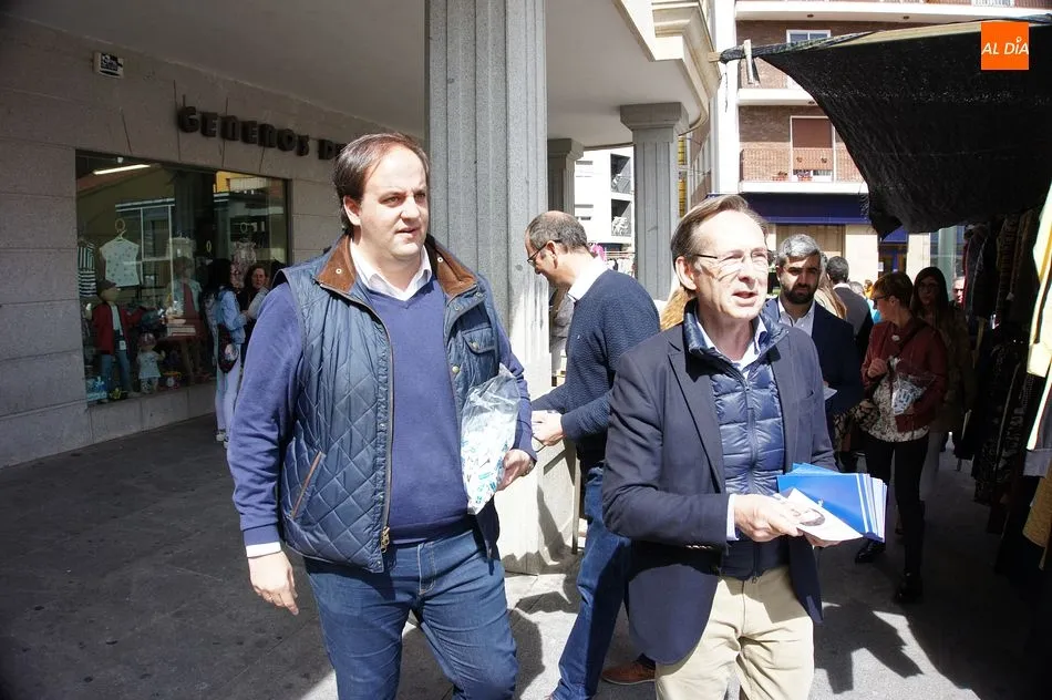 Foto 3 - El PP hace campa&ntilde;a de su &lsquo;Valor Seguro&rsquo; en Guijuelo