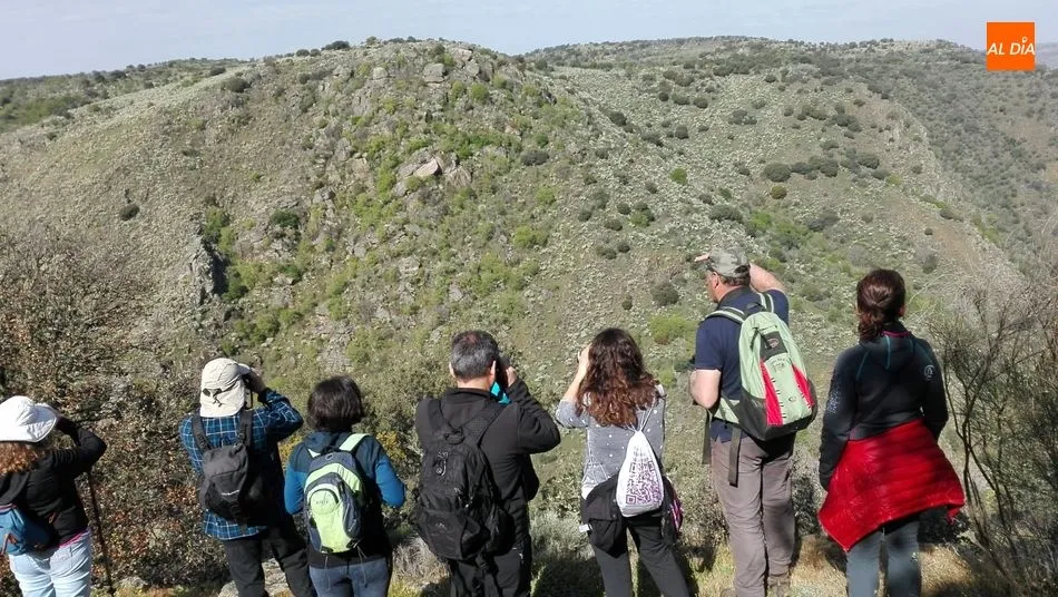 Foto 8 - El Puente de los Franceses de San Felices acoge el taller de observaci&oacute;n de aves rapaces del...
