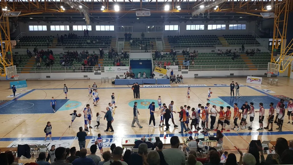 Final del partido entre el Ponferrada y el Aquimisa Carbajosa