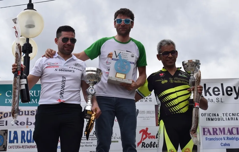Foto 2 - La V Ruta BTT de Saelices El Chico deja un cuarteto de ganadores  
