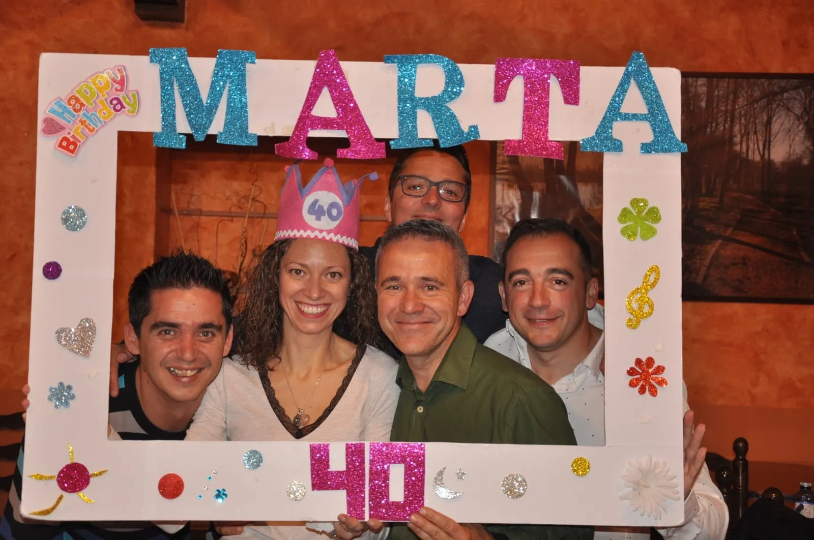 Foto 3 - Marta Renedo festeja con familiares y amigos su 40 cumplea&ntilde;os  