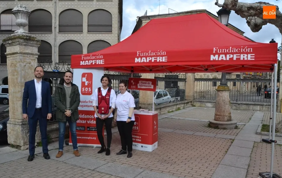 Foto 6 - Llega a Mir&oacute;briga la campa&ntilde;a &lsquo;SOS Respira&rsquo; para ense&ntilde;ar a actuar ante un atragantamiento  