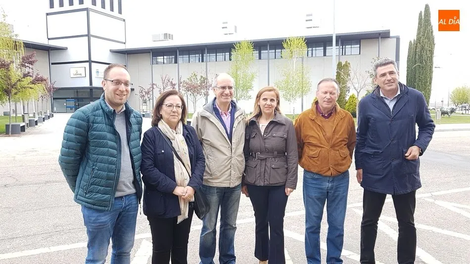 Marcos Iglesias, María Jesús Moro, Javier Iglesias, Esther del Brío, Román Hernández y Julián Barrera