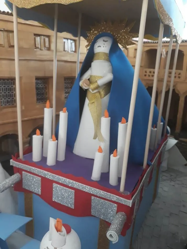 Foto 6 - Original recreaci&oacute;n de la Semana Santa en la Residencia Madre de la Veracruz