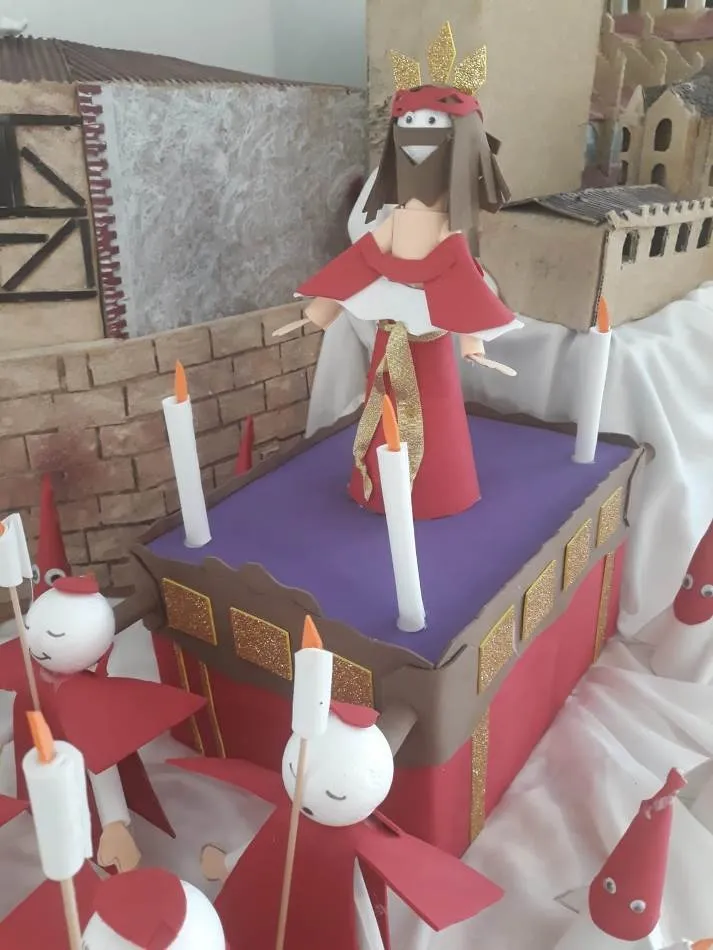 Foto 2 - Original recreaci&oacute;n de la Semana Santa en la Residencia Madre de la Veracruz