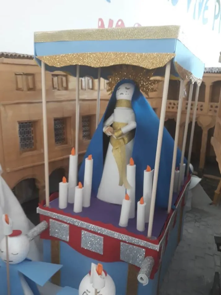 Foto 3 - Original recreaci&oacute;n de la Semana Santa en la Residencia Madre de la Veracruz