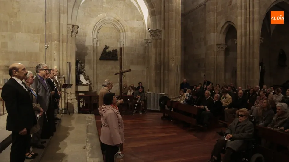 La iglesia de San Juan ha acogido el tradicional acto que cumple 40 años. Fotos: Alejandro López