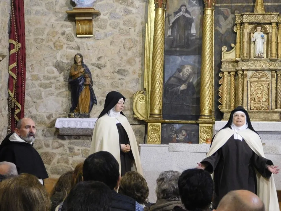 Foto 8 - &lsquo;Teresa, la jardinera de la luz&rsquo; emociona a los espectadores de Santib&aacute;&ntilde;ez de la Sierra