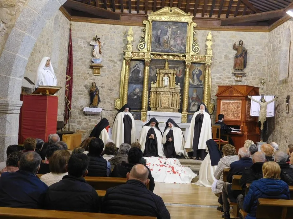 Foto 4 - &lsquo;Teresa, la jardinera de la luz&rsquo; emociona a los espectadores de Santib&aacute;&ntilde;ez de la Sierra