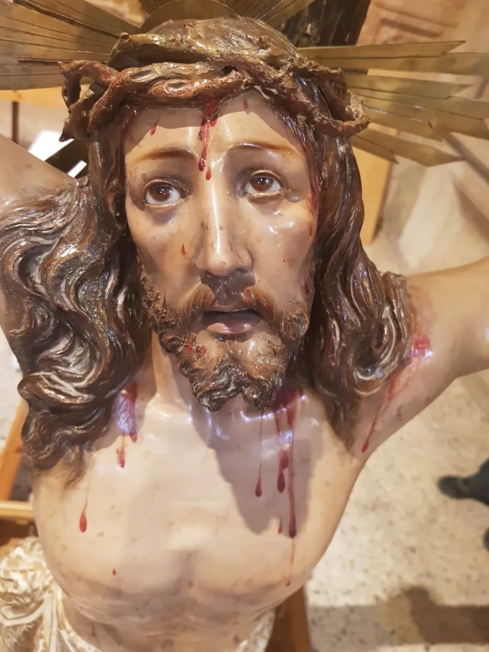 Foto 5 - La devoci&oacute;n recorre Villoria con el v&iacute;a crucis de hombres