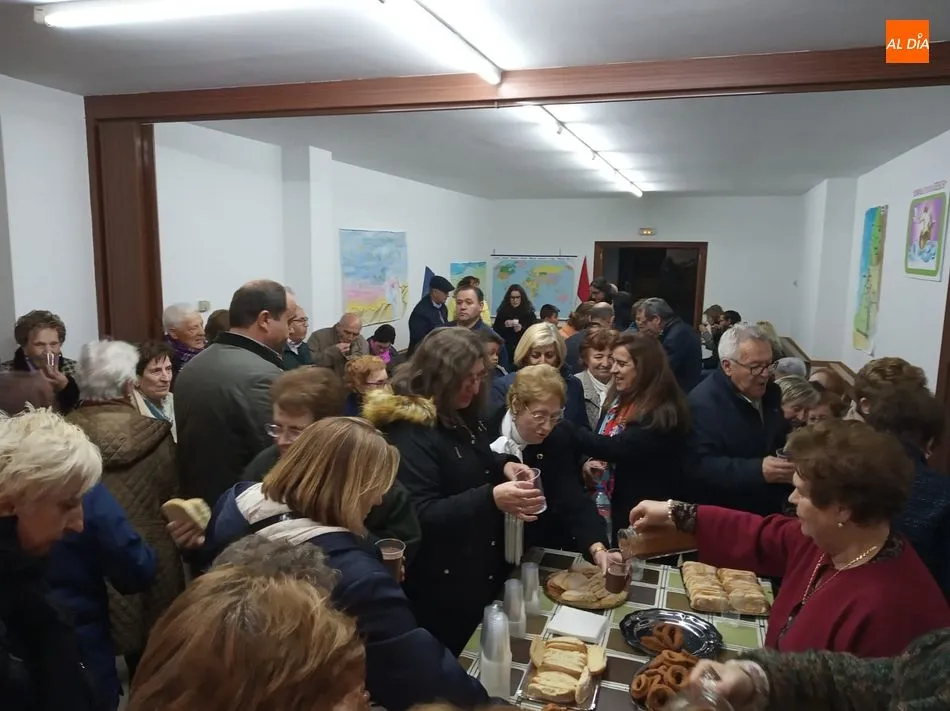 Guijuelo despide la Semana Santa con su tradicional chocolatada