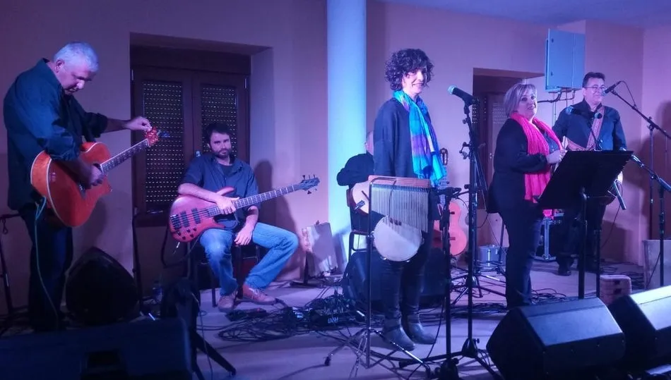 Baleo en su actuación este 23 de abril en Olmedo de Camaces / FOTO 2005