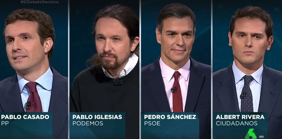 Foto 2 - Los candidatos no eluden los rifarrafes en un tenso debate electoral para atraer a los indecisos 