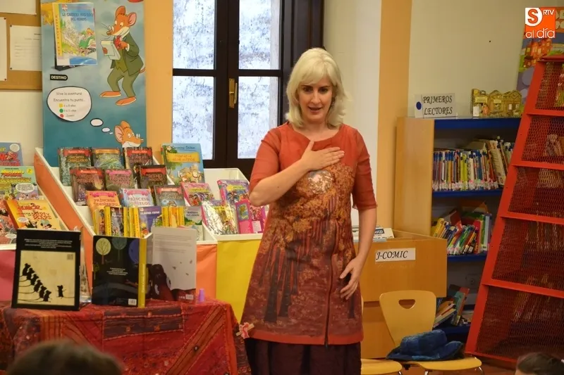 Maísa Marbán en una intervención anterior en Ahora te Cuento