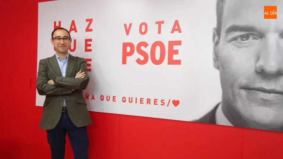 David Serrada, candidato del PSOE al Congreso por Salamanca