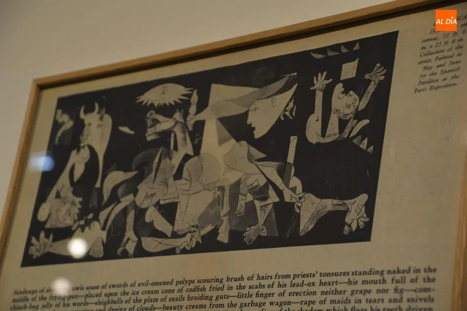 Foto 10 - Una exposici&oacute;n en la plaza de Anaya facilita un viaje a trav&eacute;s del Guernica de Picasso