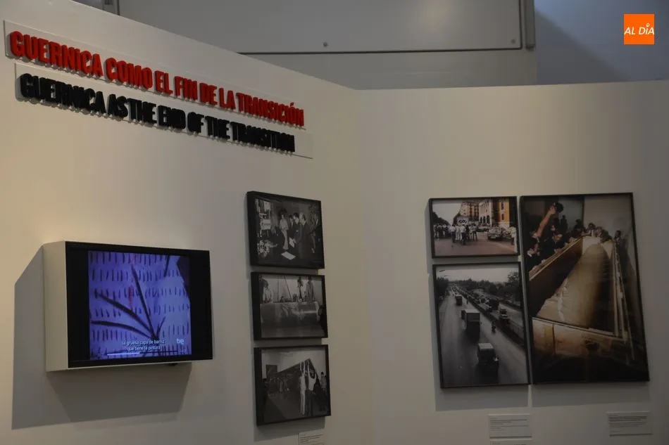 Foto 6 - Una exposici&oacute;n en la plaza de Anaya facilita un viaje a trav&eacute;s del Guernica de Picasso
