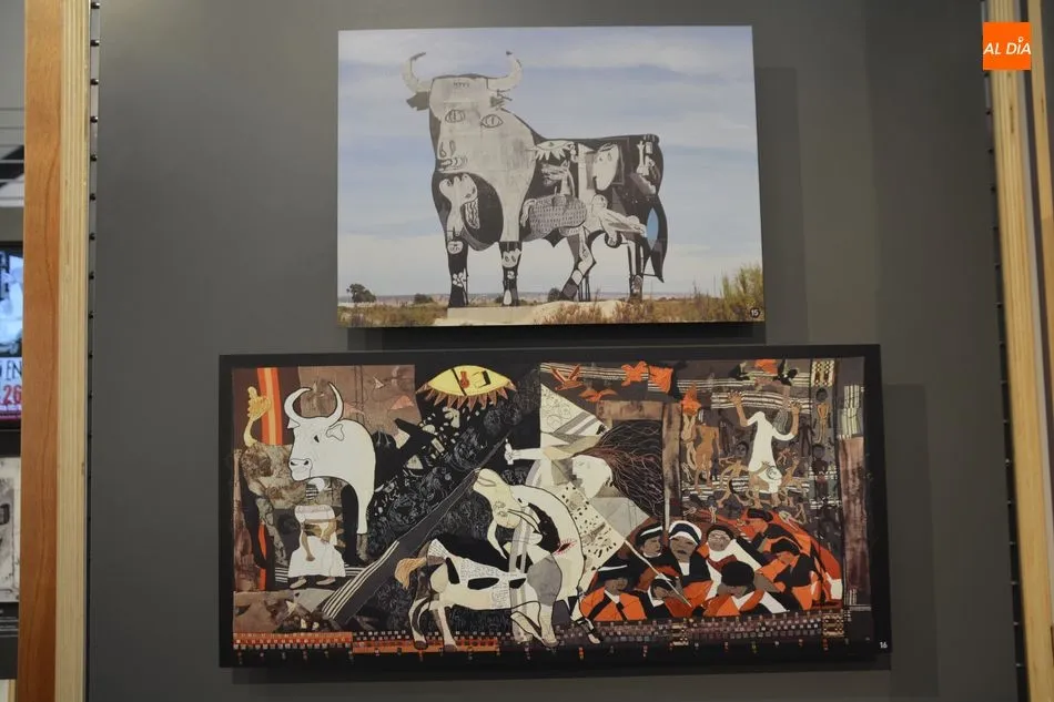 Foto 7 - Una exposici&oacute;n en la plaza de Anaya facilita un viaje a trav&eacute;s del Guernica de Picasso