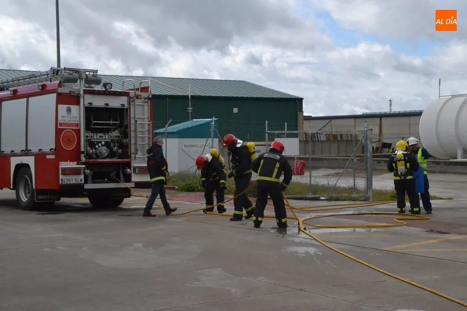 Foto 5 - Redexis comprueba que todo funcionar&iacute;a en caso de producirse una emergencia en su planta de gas  