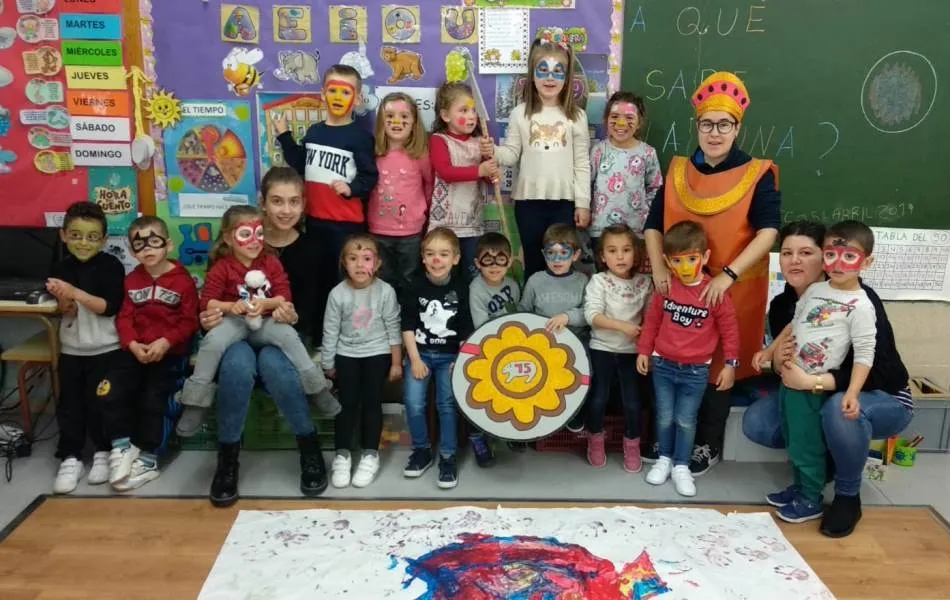 La AFE 75 Aniversario cierra en el Colegio Miróbriga su ronda por los centros educativos  