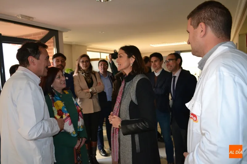 Foto 4 - Reyes Maroto pone en Dulca y el sector agroalimentario el ejemplo del desarrollo industrial y...