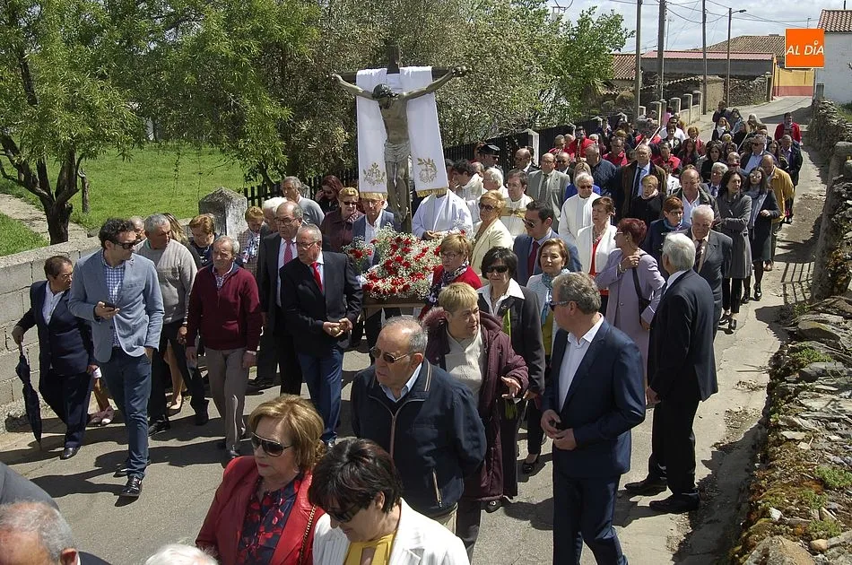 Un momento de la procesión/Foto:Adrián M.Pastor