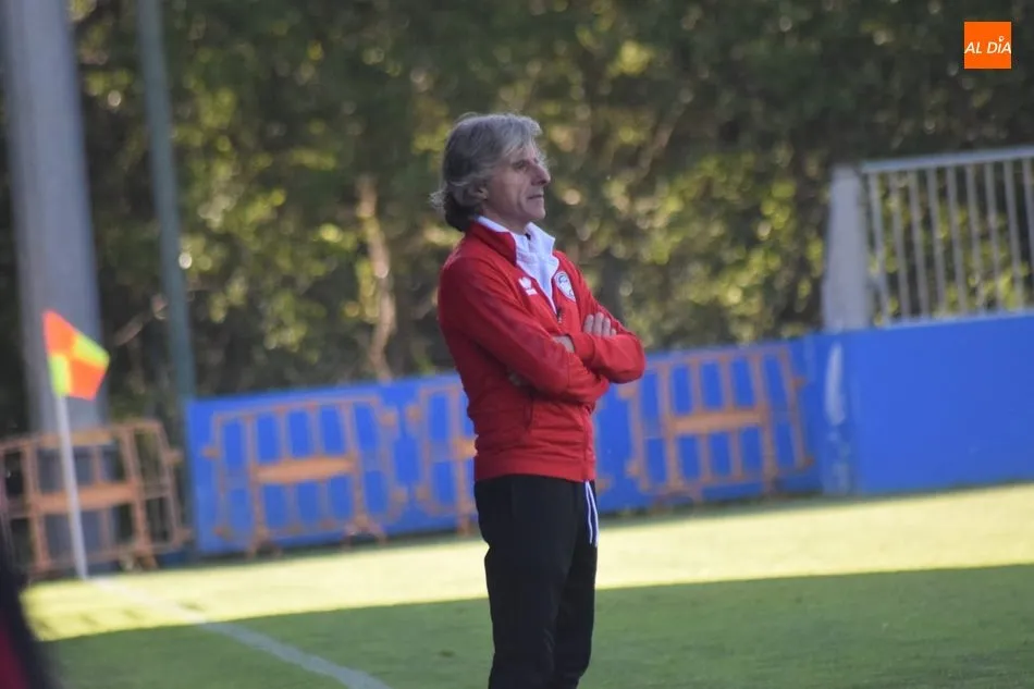 Roberto Aguirre, durante el choque