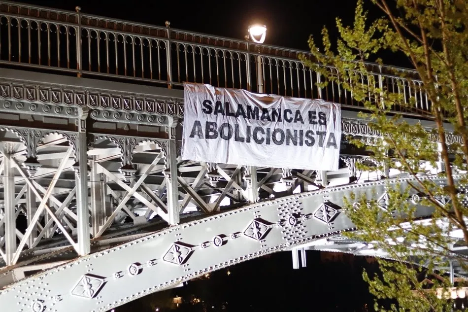 Foto 5 - La Plataforma Abolicionista de Salamanca rechaza la celebraci&oacute;n del Lunes de Aguas
