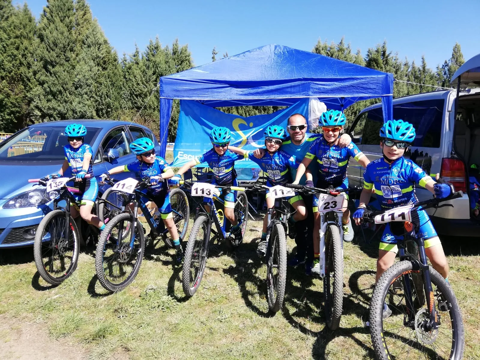 Foto 6 - Adri&aacute;n L&oacute;pez logra un bronce para la Escuela de Ciclismo Salmantina en el Regional de BTT de...