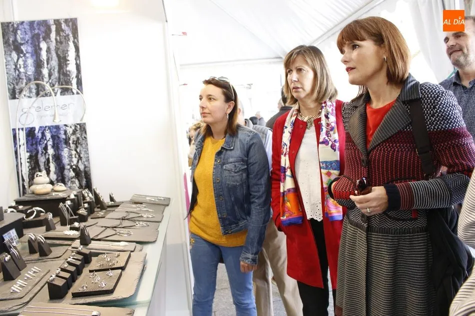 Foto 8 - Cerca de 40 talleres muestran los oficios tradicionales en la&nbsp;XVII Feria de Artesan&iacute;a de Salamanca
