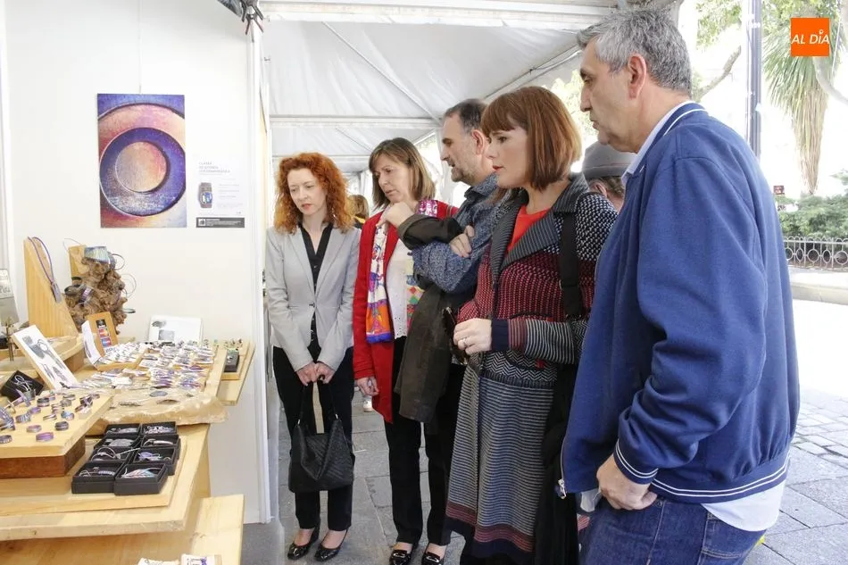Foto 3 - Cerca de 40 talleres muestran los oficios tradicionales en la&nbsp;XVII Feria de Artesan&iacute;a de Salamanca