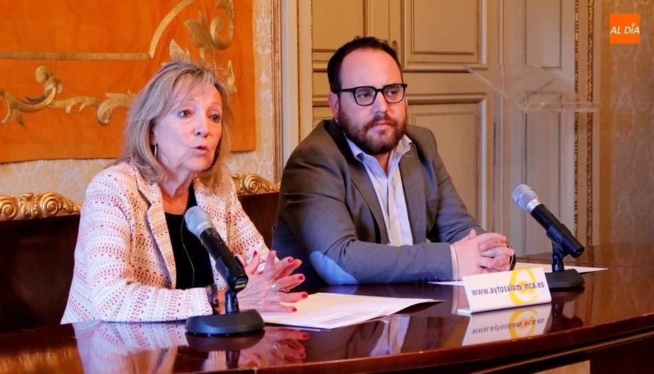Los concejales de Familia e Igualdad de Oportunidades y de Juventud, Cristina Klimowitz, y Daniel Llanos, respectivamente. Foto de Elena López