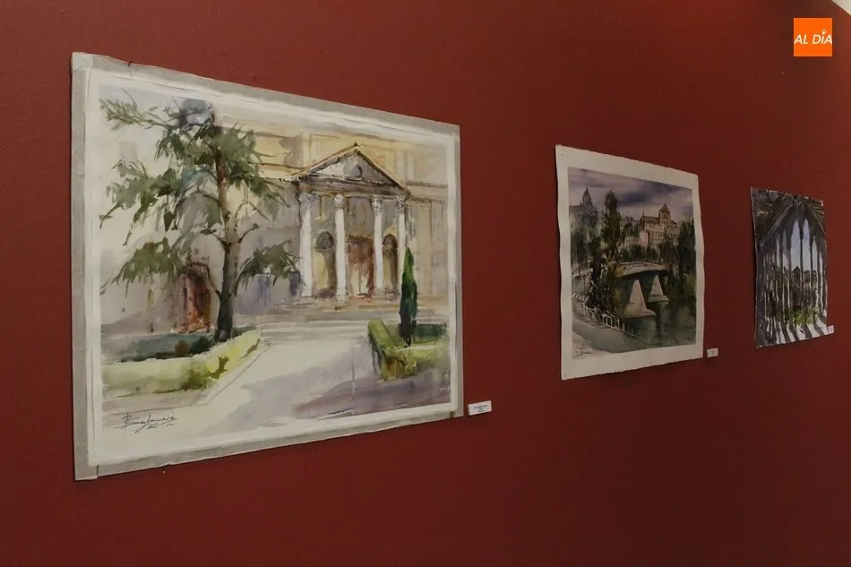 Foto 4 - El Palacio Episcopal abre sus puertas a la IV Bienal Artistas Salmantinos de Manos Unidas  
