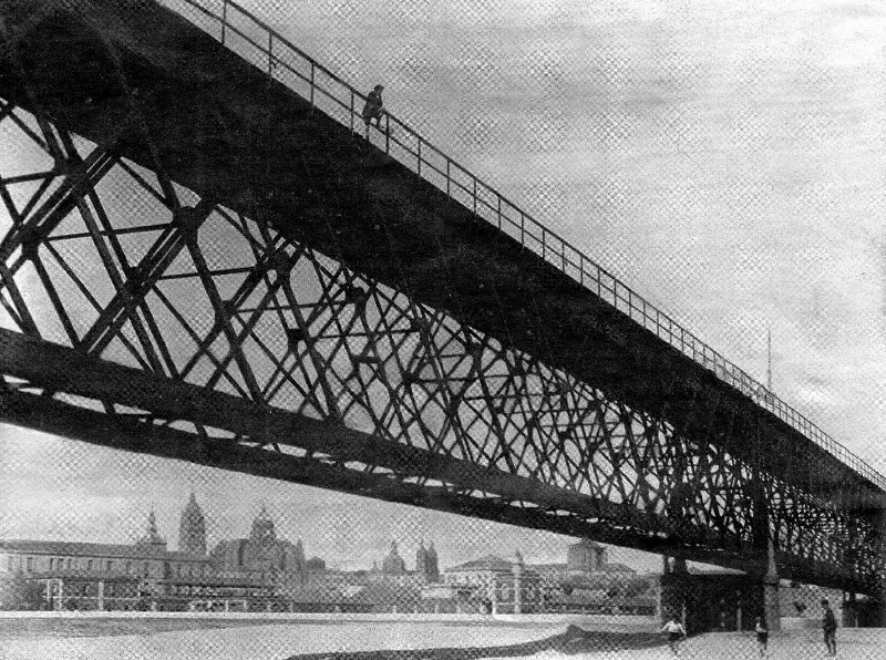 Foto 3 - El descarrilamiento de 1930 en el Puente del Pradillo