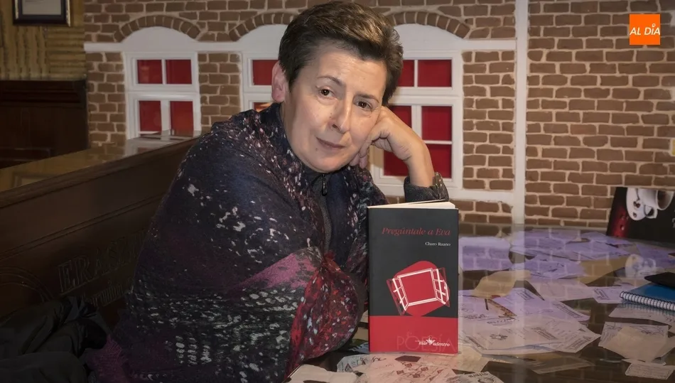 Charo Ruano presentará el 4 de diciembre en La Casa de las Conchas  su nuevo poemario Pregúntale a Eva / CARMEN BORREGO