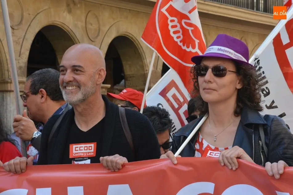 Foto 10 - Cerca de 6.000 personas en la manifestaci&oacute;n del Primero de Mayo porque &ldquo;la lucha contin&uacute;a&rdquo;