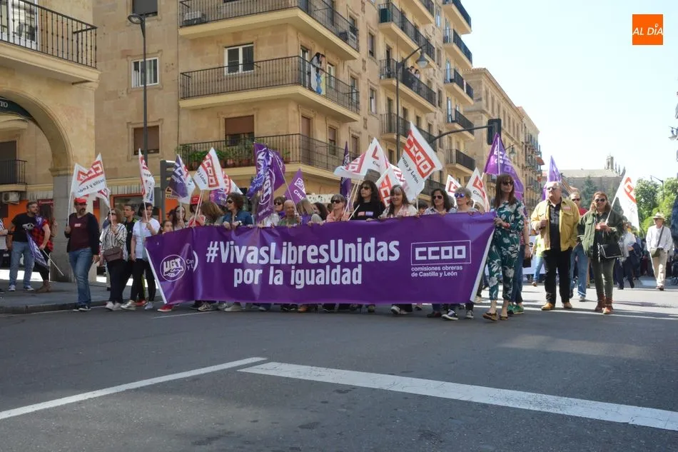 Foto 3 - Cerca de 6.000 personas en la manifestaci&oacute;n del Primero de Mayo porque &ldquo;la lucha contin&uacute;a&rdquo;