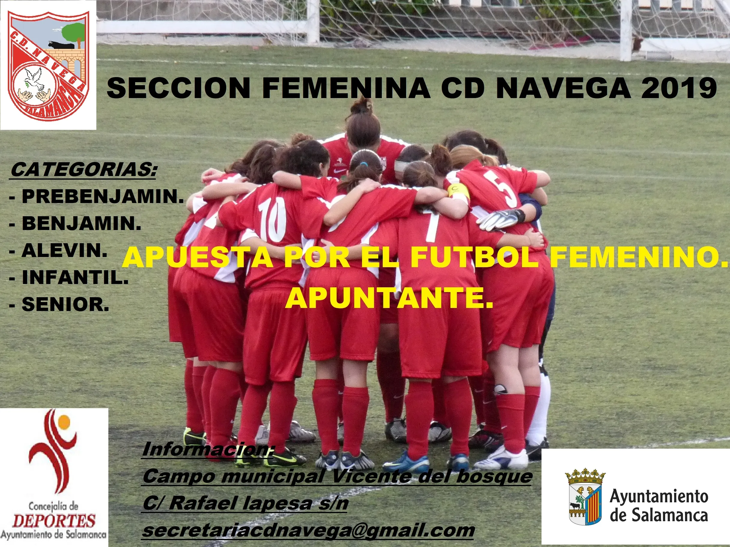 Información sobre el período de captación