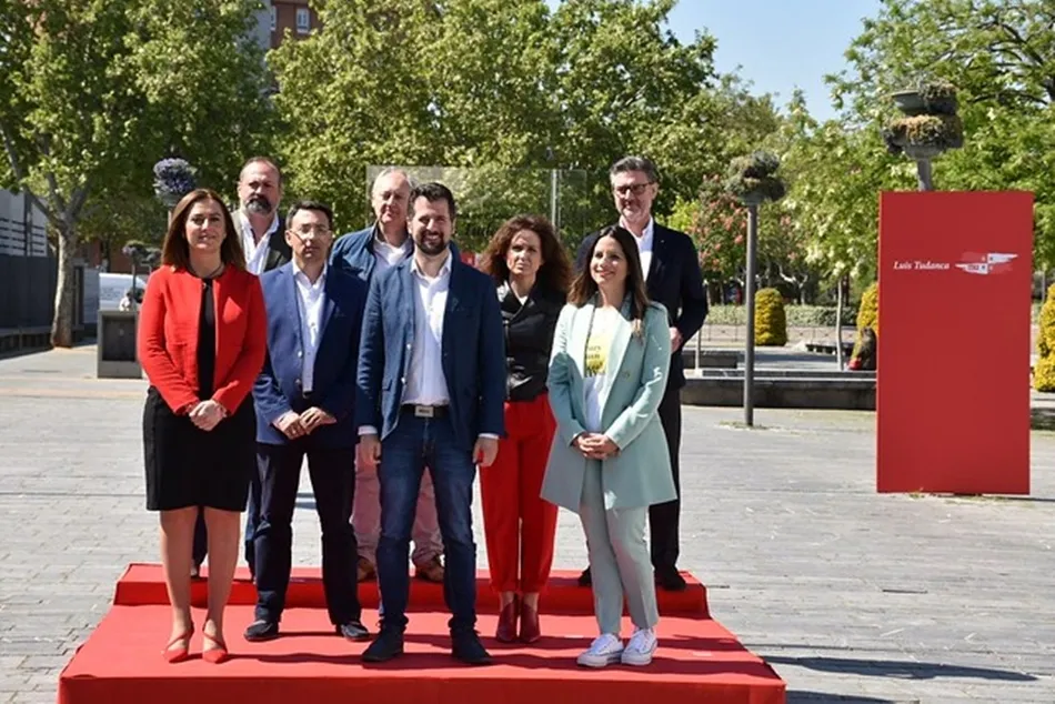 Presentación de los cabeza de lista del PSOE a las Cortes