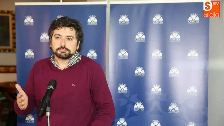 José Sarrión, representante de IU