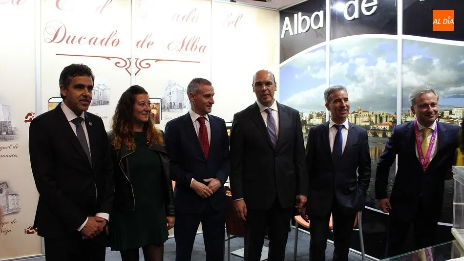Foto 8 - Alba de Tormes muestra su riqueza cultural en la Fer&iacute;a Ib&eacute;rica de Guarda