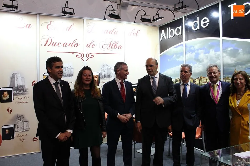 Foto 7 - Alba de Tormes muestra su riqueza cultural en la Fer&iacute;a Ib&eacute;rica de Guarda