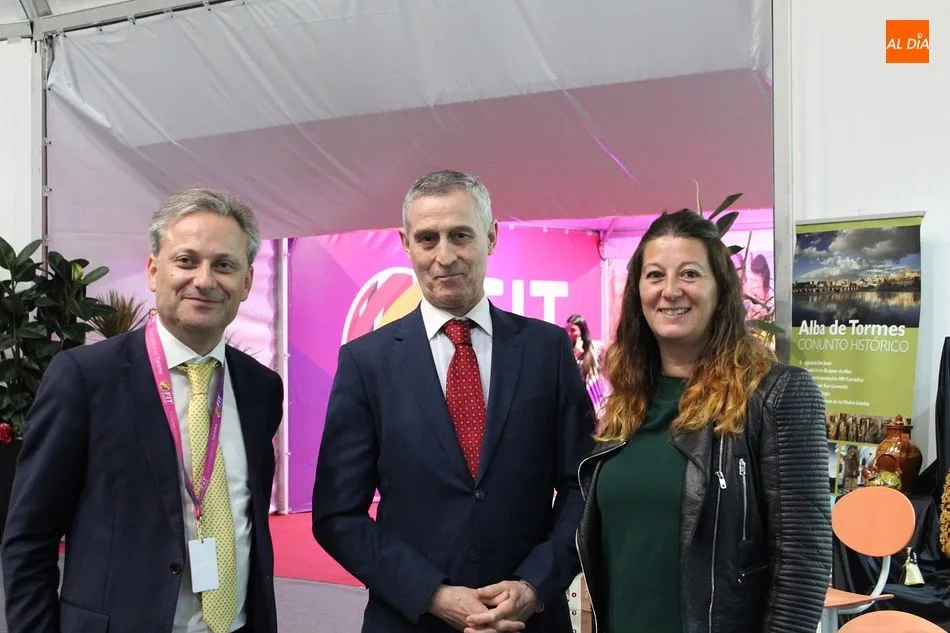 Foto 6 - Alba de Tormes muestra su riqueza cultural en la Fer&iacute;a Ib&eacute;rica de Guarda