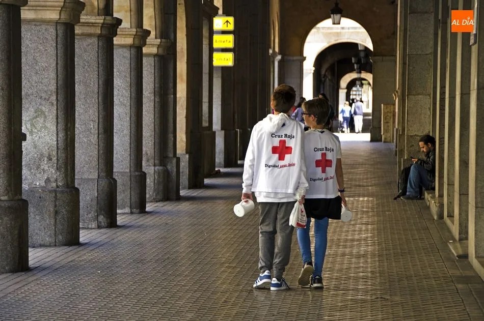 Foto 4 - La solidaridad de los salmantinos sale a relucir con motivo de la Fiesta de la Banderita de Cruz...