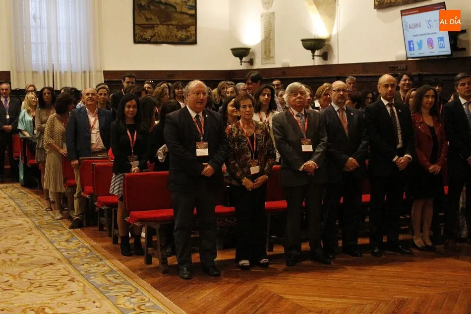 Foto 6 - La Universidad de Salamanca acoge la primera reuni&oacute;n de antiguos alumnos del a&ntilde;o