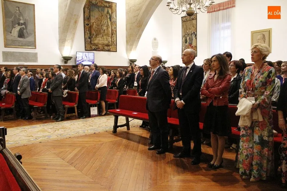 Foto 4 - La Universidad de Salamanca acoge la primera reuni&oacute;n de antiguos alumnos del a&ntilde;o
