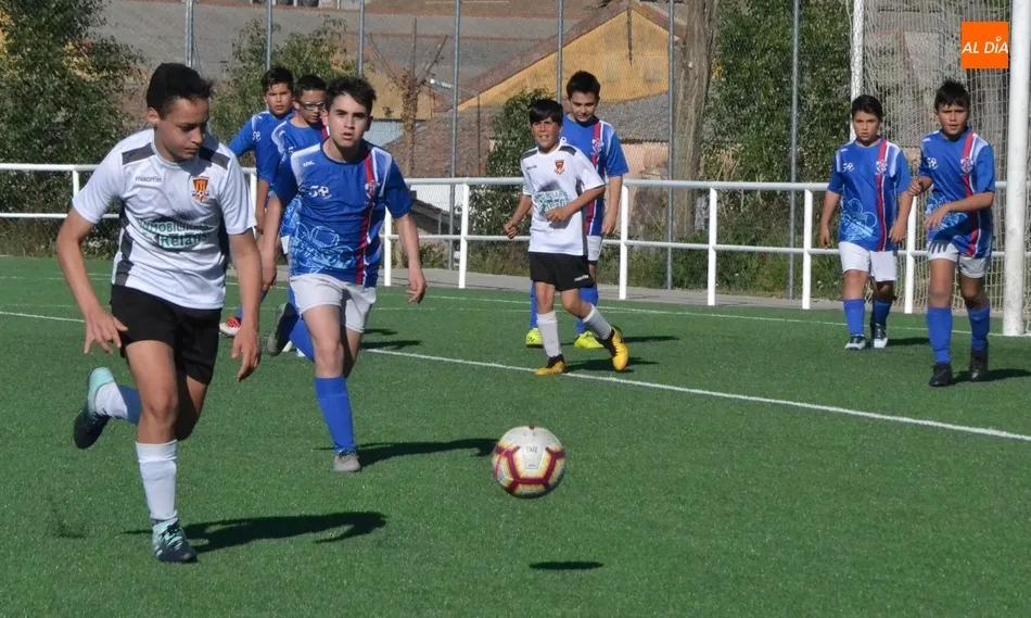 [MARCADOR 4|5 MAYO] El Infantil del Ciudad Rodrigo se da una alegría goleando al Trinitarios 