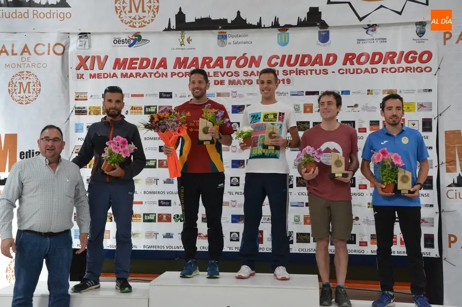 Podio absoluto masculino de la carrera